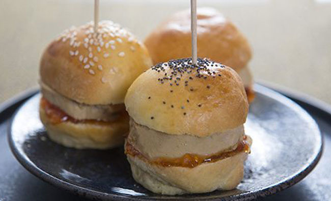Mini Burgers maison Foie gras & Figues De Noël