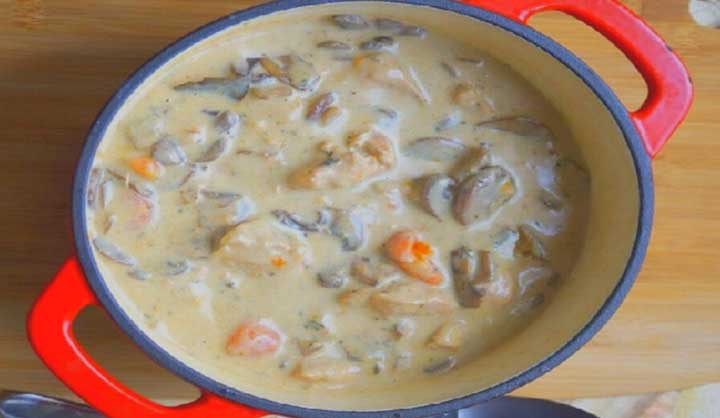 Blanquette de poulet facile ultra savoureuse