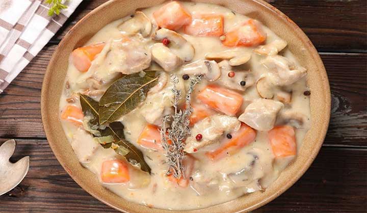 Blanquette de veau à l’ancienne de ma grand-mère