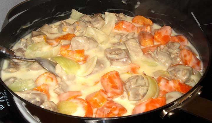 Blanquette de veau de grand-mère Maison