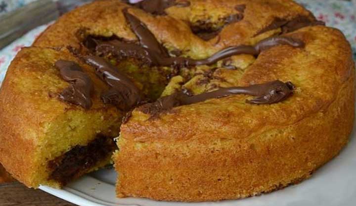 Cake au Nutella