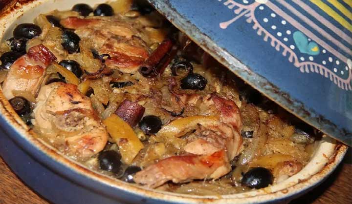 Cocotte de lapin aux olives et citrons confits : Un délice !