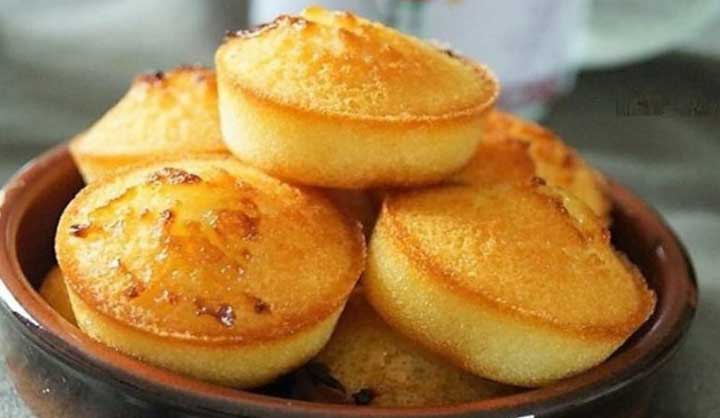 Financiers au chocolat blanc