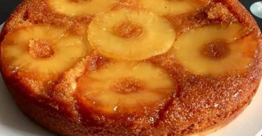 Gâteau Ananas Caramélisé