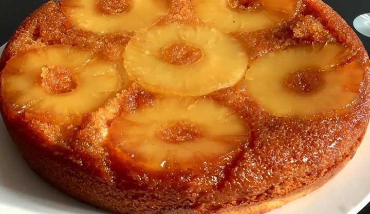 Gâteau Ananas Caramélisé