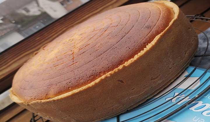 Gâteau aérien au fromage blanc