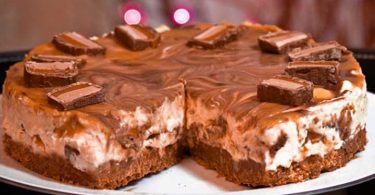 Gâteau au fromage à la barre Mars