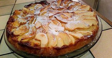 Gateau au pomme fondant très facile