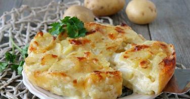 Gâteau de pommes de terre au fromage