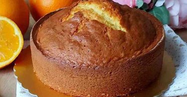 Gâteau moelleux à l’orange et à la vanille