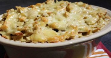 Gratin de crozets au comté et aux champignons