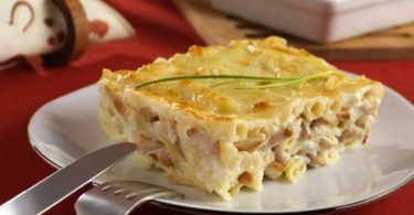 Gratin de pâtes au poulet pas cher et rapide