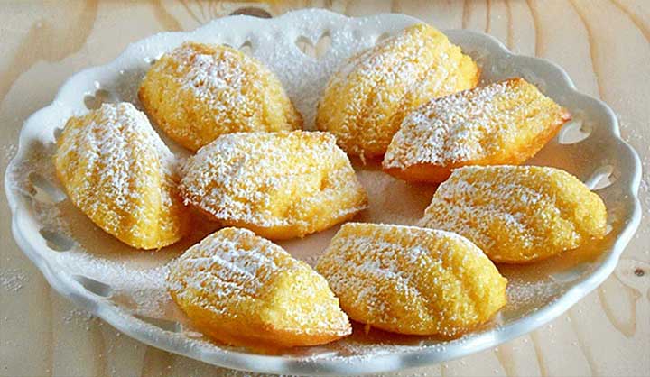 Madeleines au citron facile et rapide