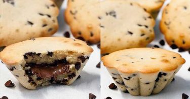 Mandises-Muffins Cœur Nutella