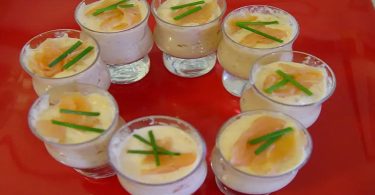 Mousse de saumon Idéales pour repas de noël