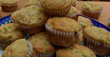 Muffins à la feta et courgette