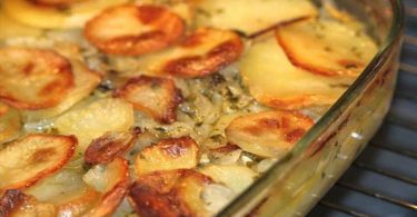 RECETTE POMMES DE TERRE AU FOUR AUX OIGNONS ULTRA FONDANTS