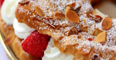 Paris-Brest revisité chantilly fraise facile