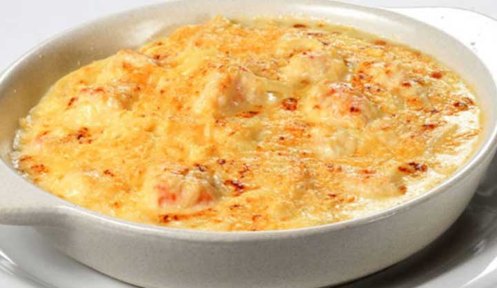 Recette Crevettes gratinées au poireau