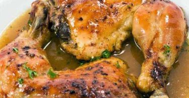 Recette Poulet au Four au Citron Facile Pas à Pas