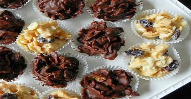 Roses des sables au chocolat faciles pour noël