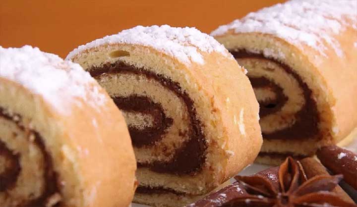 roulé au nutella appétissante et facile recettes ideal