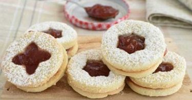 Super Petits Sablés à la confiture Agréables Pour Noël