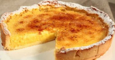 Tarte Crème Brûlée Citron