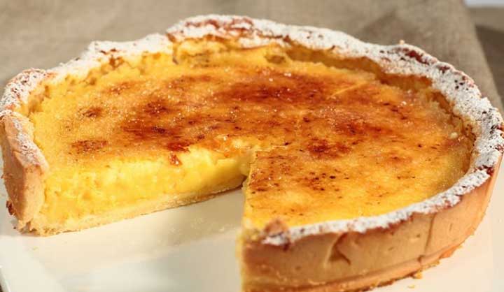 Tarte Crème Brûlée Citron