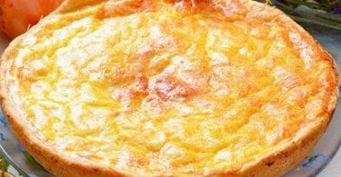 Tarte à l’oignon et au fromage blanc facile