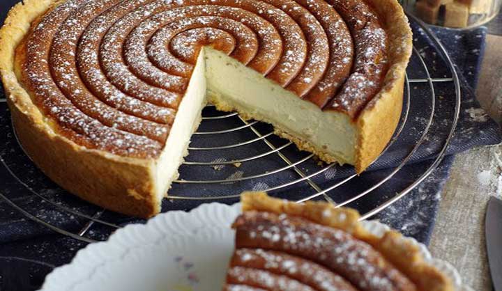 Tarte alsacienne au fromage blanc facile