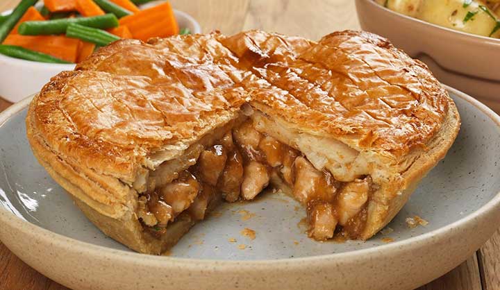 Tourte au poulet simples et délicieux