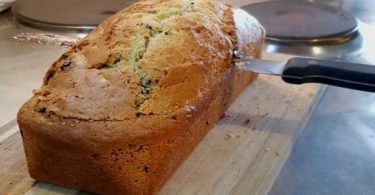 Cake à la Noix de Coco et Pépite de Chocolat Noir