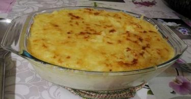 Purée de pomme de terre gratinée