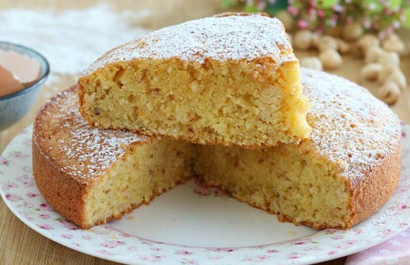 Gâteau moelleux aux noisettes facile